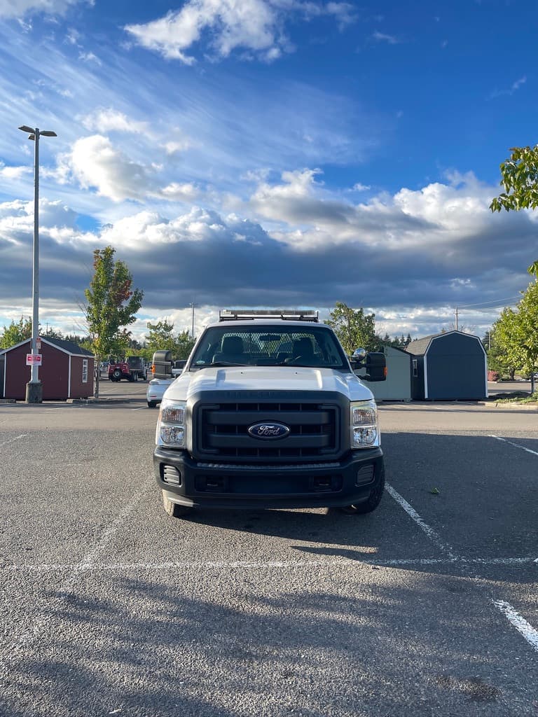 A real landscape material delivery job in the Portland–Vancouver metro by Brisk Junk Removal