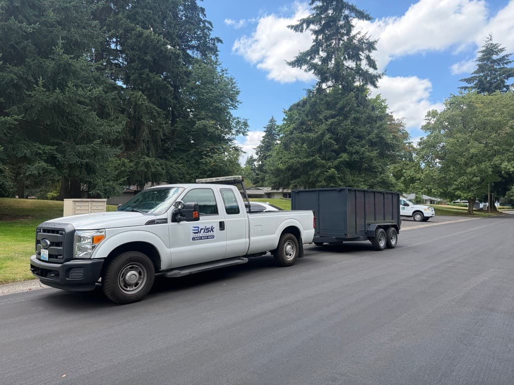 Landscape Material Delivery by Brisk Junk Removal